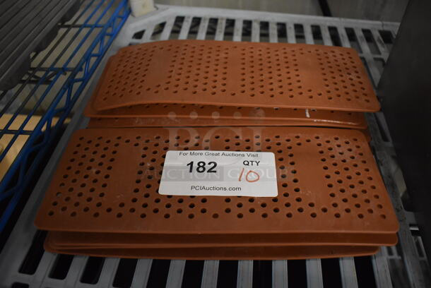 10 Orange Silform Speed Oven Risers. 12x5x1. 10 Times Your Bid!