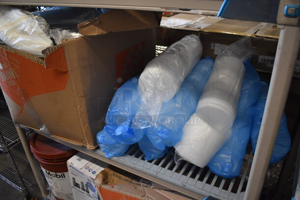 ALL ONE MONEY! Tier Lot of Various Items Including Plastic Lids - Image 2 of 5