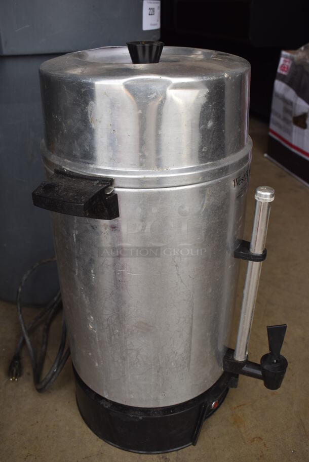 West Bend Metal Countertop Percolating Urn. 120 Volts, 1 Phase. 14x14x23 - Image 2 of 6
