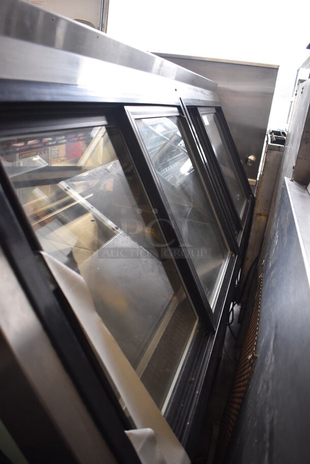 Federal Stainless Steel Commercial Floor Style Deli Display Case Merchandiser. 74.5x42x55. Tested and Powers On But Does Not Get Cold - Image 6 of 7