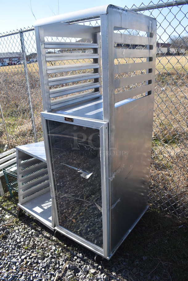 Lockwood Metal Commercial Pan Transport Rack on Commercial Casters. 22x29x70 - Image 2 of 4