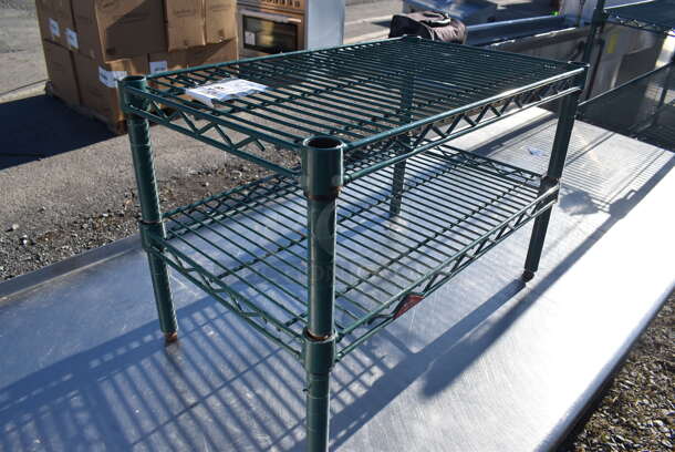 2 Metro Green Finish Wire Style Dunnage Racks. 14x24x7. 2 Times Your Bid! - Image 3 of 5