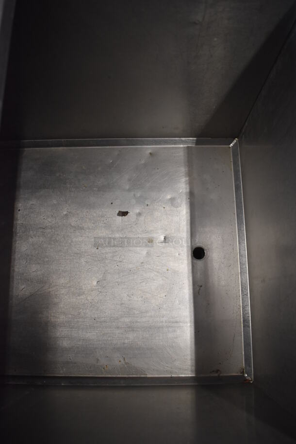 Franke BK-34 Stainless Steel Commercial Chest Freezer on Commercial Casters. 115 Volts, 1 Phase. 34x23x36. Tested and Powers On But Does Not Get Cold - Image 4 of 7