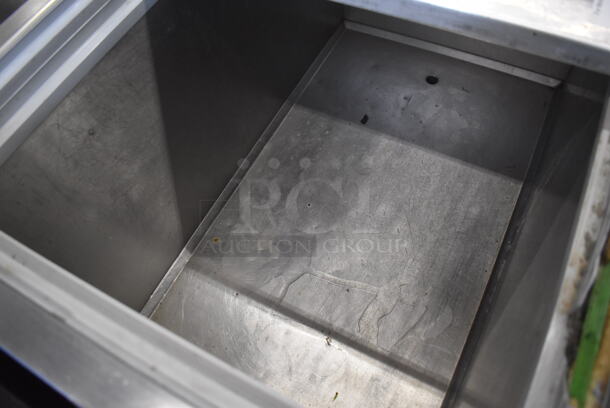 Franke BK-34 Stainless Steel Commercial Chest Freezer on Commercial Casters. 115 Volts, 1 Phase. 34x23x36. Tested and Powers On But Does Not Get Cold - Image 5 of 7