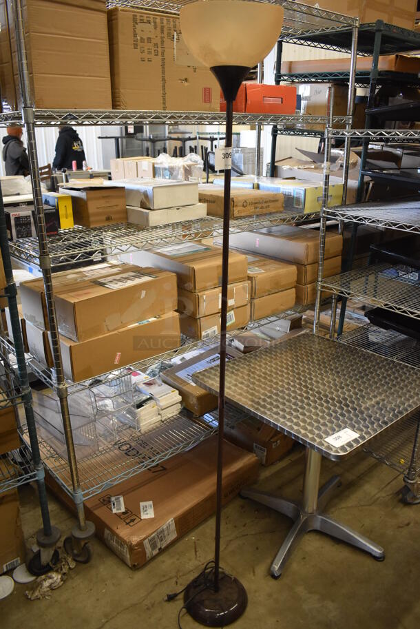 Floor Style Lamp. 11x11x71 - Image 1 of 5