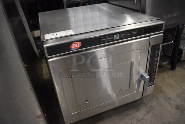 Stainless Steel Commercial Countertop Microwave Oven. 19x24.5x18 - Image 4 of 6