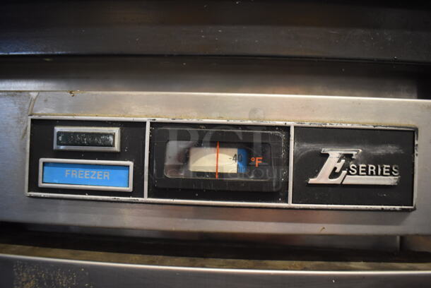 Beverage Air E Series Stainless Steel Commercial 2 Door Reach In Freezer. 52x32x79. Tested and Powers On But Does Not Get Cold - Image 5 of 7