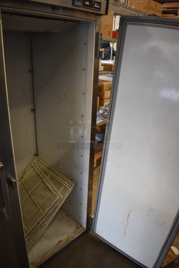 Beverage Air E Series Stainless Steel Commercial 2 Door Reach In Freezer. 52x32x79. Tested and Powers On But Does Not Get Cold - Image 7 of 7