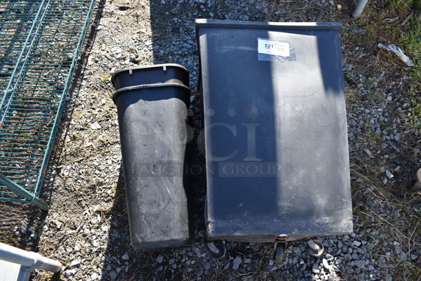 3 Various Trash Cans. Includes 19x19x26. 3 Times Your Bid! - Image 3 of 4