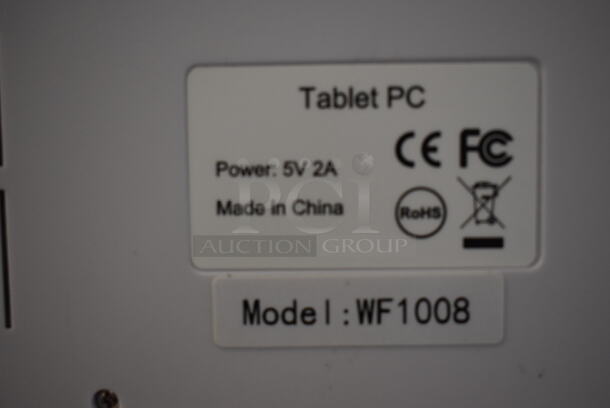 ALL ONE MONEY! Lot of Clover POS System; Clover C500 13" POS Monitor, Clover WF1008 Monitor, Clover P550 Receipt Printer, First Data FD130 Credit Card Reader and Metal Cash Drawer - Image 7 of 9