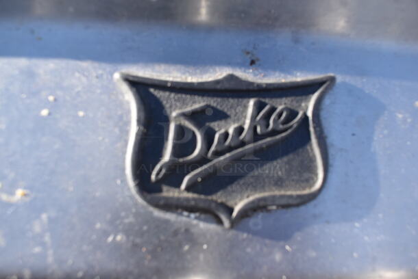 Duke Stainless Steel Single Bay Sink w/ Faucet and Handles. 22x27x42 - Image 5 of 5