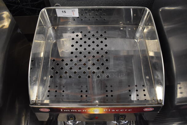 La Faimac Stainless Steel Commercial Countertop 2 Group Espresso Machine w/ 2 Portafilters and Steam Wand. 208 Volts, 1 Phase. 19x24x22 - Image 6 of 8