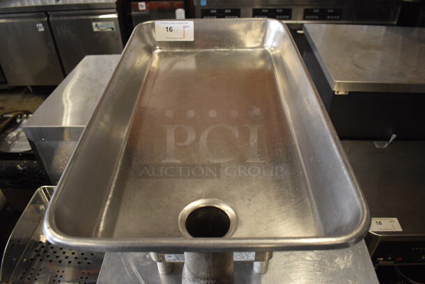 Berkel E-222 Stainless Steel Commercial Countertop Meat Grinder w/ Tray. 115 Volts, 1 Phase. 15.5x30x18. Tested and Working! - Image 5 of 6