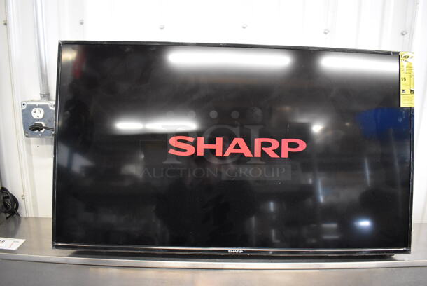 2018 Sharp LC-40Q5020U 40" LED LCD Television. 120 Volts, 1 Phase. Buyer Must Pick Up - We Will Not Ship This Item. Tested and Working! - Image 1 of 8