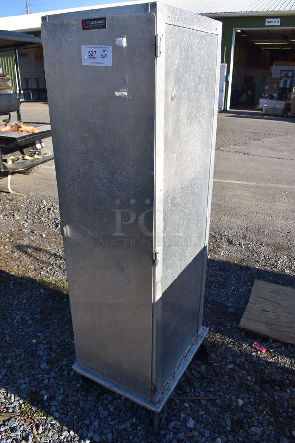 Lockwood Metal Commercial Enclosed Pan Transport Rack. 17.5x22x59 - Image 2 of 8
