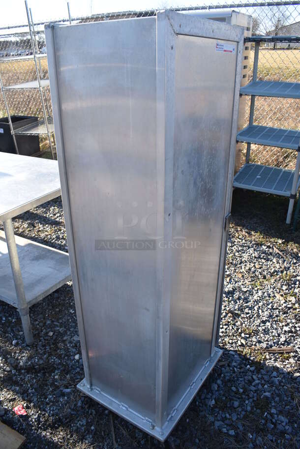 Lockwood Metal Commercial Enclosed Pan Transport Rack. 17.5x22x59 - Image 5 of 8