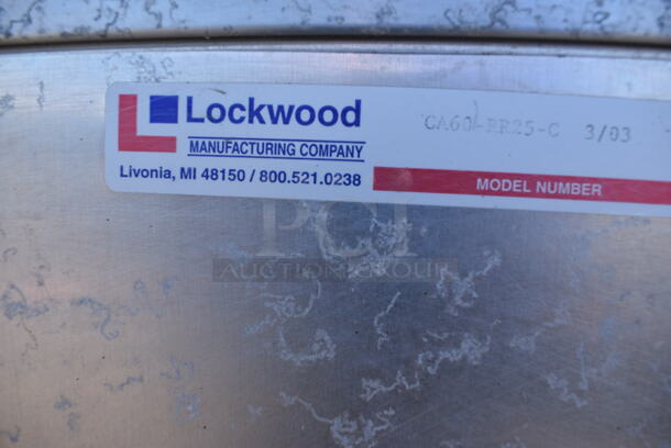 Lockwood Metal Commercial Enclosed Pan Transport Rack. 17.5x22x59 - Image 7 of 8