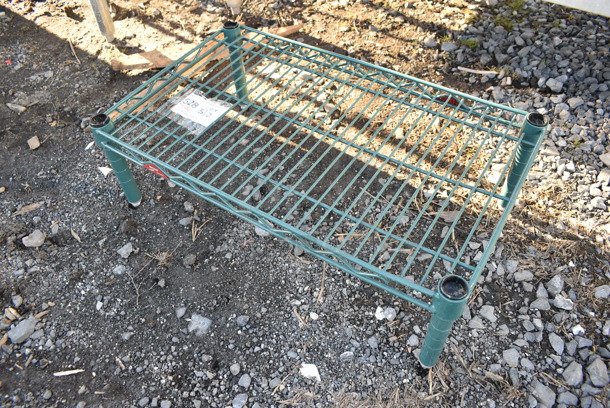 Metro Green Finish Wire Style Dunnage Rack. 24x18x8 - Image 3 of 4