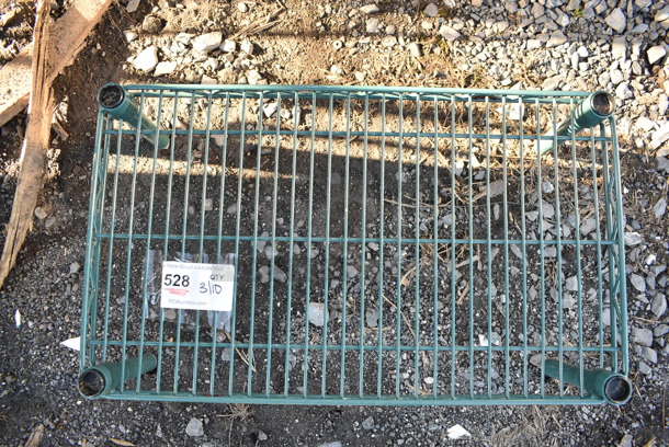Metro Green Finish Wire Style Dunnage Rack. 24x18x8 - Image 4 of 4