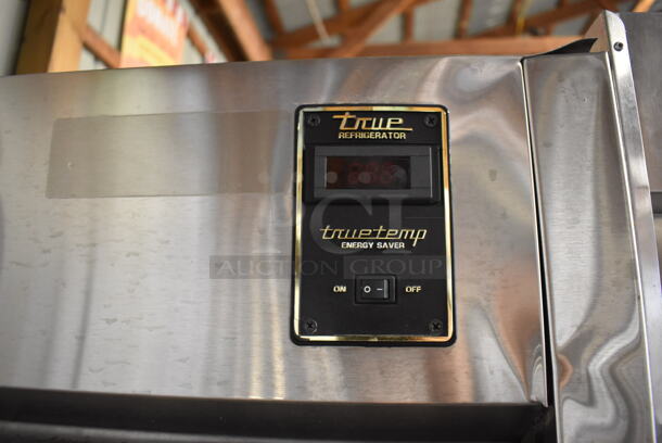 True TG2R-2S Stainless Steel Commercial 2 Door Reach In Cooler on Commercial Casters. 115 Volts, 1 Phase. 51.5x34.5x82.5. Tested and Working! - Image 3 of 6