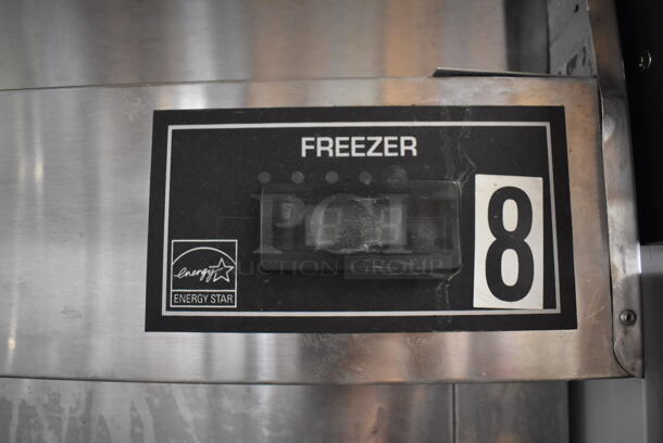 Victory VF-1 Stainless Steel Commercial Single Door Reach In Freezer on Commercial Casters. 115 Volts, 1 Phase. 26.5x33.5x84. Tested and Does Not Power On - Image 3 of 6