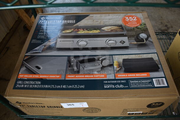 BRAND NEW IN BOX! Member's Mark 22" Tabletop Griddle. - Image 2 of 7