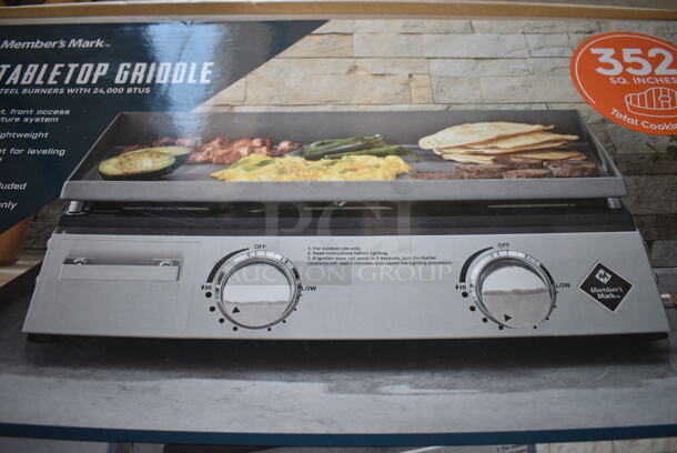 BRAND NEW IN BOX! Member's Mark 22" Tabletop Griddle. - Image 4 of 7