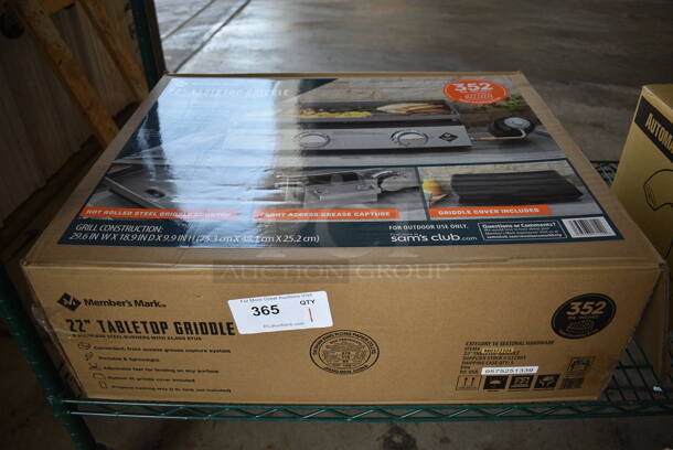 BRAND NEW IN BOX! Member's Mark 22" Tabletop Griddle. - Image 6 of 7