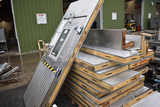 10'x16'x8' Norlake Walk In Box w/ Bohn ADT156AK 115 Volt, 1 Phase Evaporator. Picture of the Unit Before Removal Is Included In the Listing. - Image 9 of 12