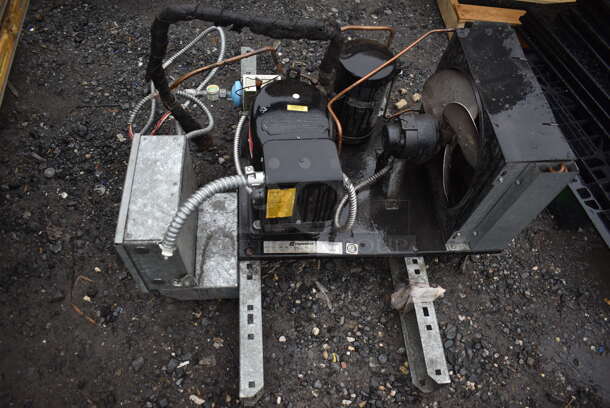 6'x10'x7.5' Hobart Walk In Cooler Box w/ Floor, Copeland FBAM-A075-IAV-002 120/230 Volt, 1 Phase Compressor and Hobart 200 Volt, 1 Phase Condenser. - Image 5 of 10