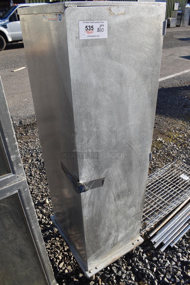 Lockwood Metal Commercial Enclosed Pan Rack. 17.5x22x59 - Image 2 of 5