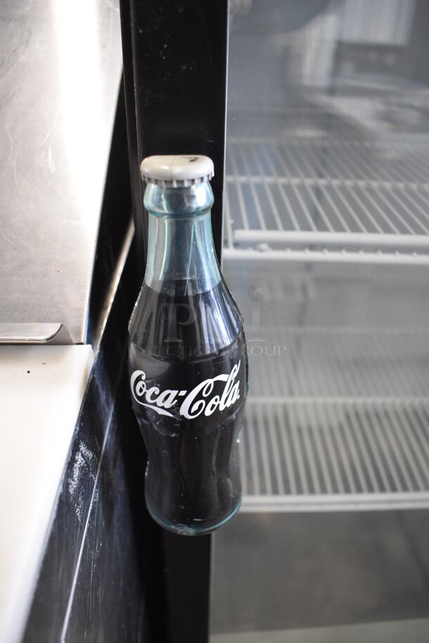 Beverage Air Metal Commercial Single Door Reach In Cooler Merchandiser w/ Poly Coated Racks. 115 Volts, 1 Phase. 24x26x62. Tested and Powers On But Does Not Get Cold - Image 4 of 6