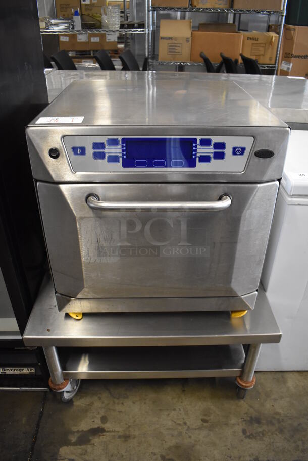Merrychef 402S Stainless Steel Commercial Countertop Electric Powered Rapid Cook Oven. 208/240 Volts, 1 Phase. 23x31x23.5, 30x30x17