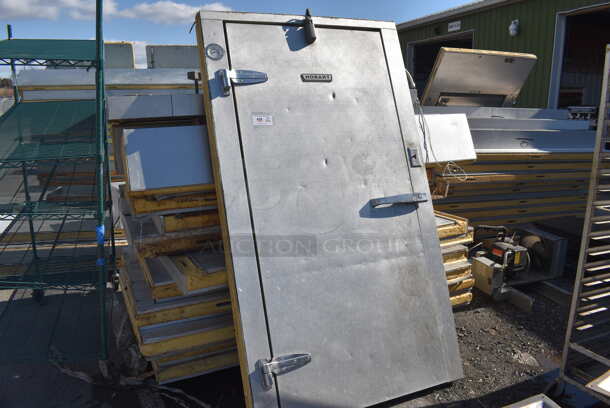 6'x10'x7.5' Hobart Walk In Cooler Box w/ Floor, Copeland FBAM-A075-IAV-002 120/230 Volt, 1 Phase Compressor and Hobart 200 Volt, 1 Phase Condenser. - Image 1 of 10