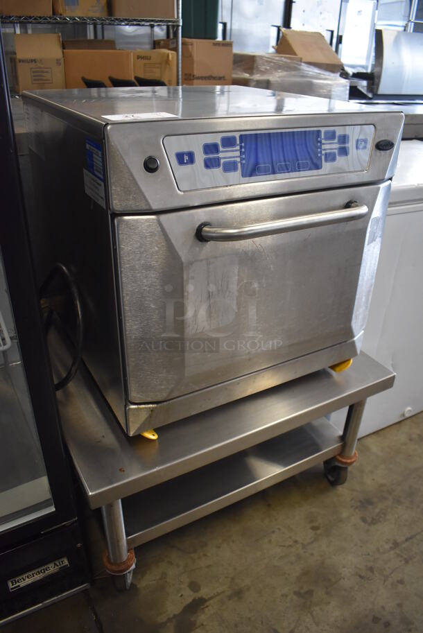 Merrychef 402S Stainless Steel Commercial Countertop Electric Powered Rapid Cook Oven. 208/240 Volts, 1 Phase. 23x31x23.5, 30x30x17 - Image 4 of 9