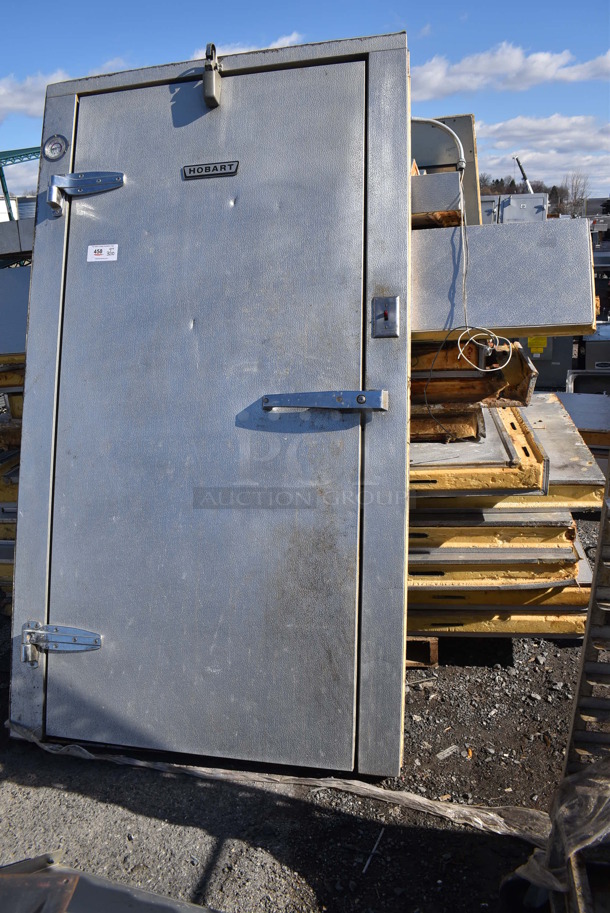 6'x10'x7.5' Hobart Walk In Cooler Box w/ Floor, Copeland FBAM-A075-IAV-002 120/230 Volt, 1 Phase Compressor and Hobart 200 Volt, 1 Phase Condenser. - Image 3 of 10
