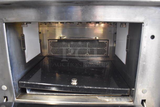 Merrychef 402S Stainless Steel Commercial Countertop Electric Powered Rapid Cook Oven. 208/240 Volts, 1 Phase. 23x31x23.5, 30x30x17 - Image 6 of 9