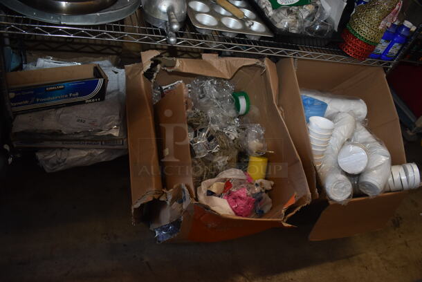 ALL ONE MONEY! Tier Lot of Various Items Including Paper Products - Image 1 of 5