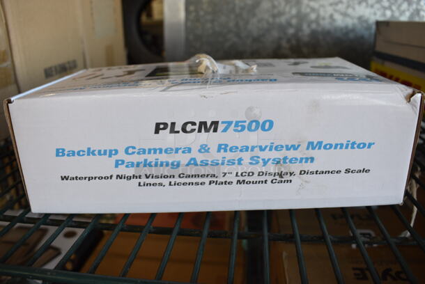 IN ORIGINAL BOX! Pyle PLCM7500 Backup Camera and Rearview Monitor Parking Assist System - Image 6 of 6