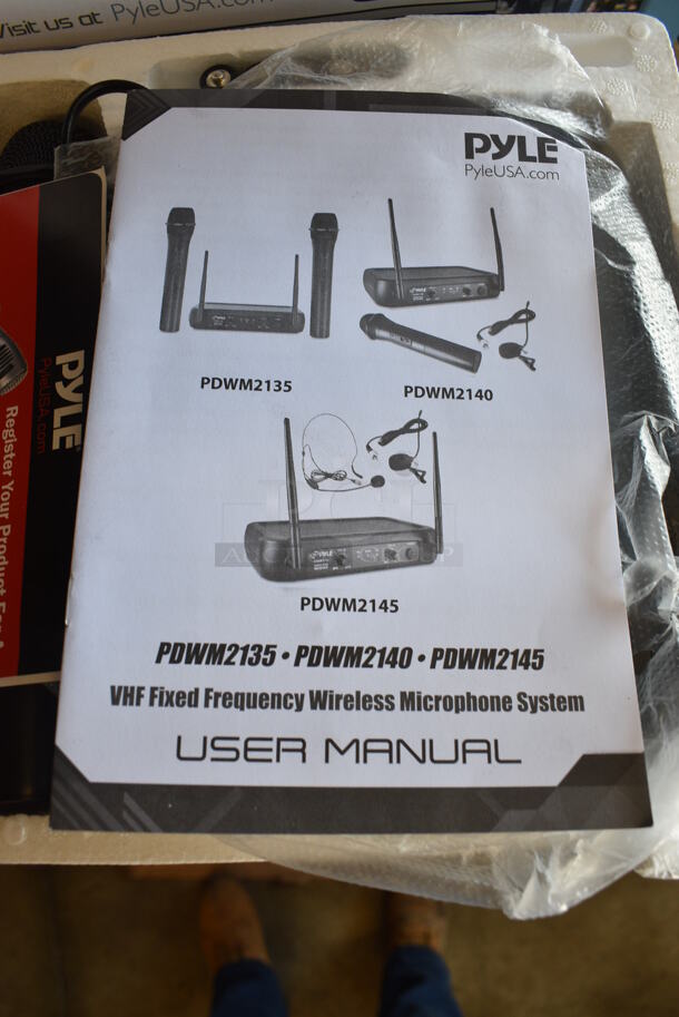 4 BRAND NEW SCRATCH AND DENT! Pyle PDWM 2135 Wireless Microphone Systems. 4 Times Your Bid! - Image 6 of 7