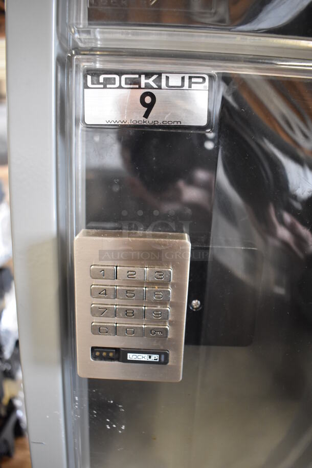 LockUp Gray Metal 6 Cubby Locker. 12x19x84 - Image 5 of 7