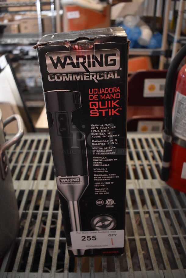 BRAND NEW IN BOX! Waring WSB33X Commercial Immersion Blender. 120 Volts, 1 Phase. - Image 2 of 4