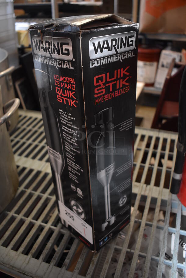 BRAND NEW IN BOX! Waring WSB33X Commercial Immersion Blender. 120 Volts, 1 Phase. - Image 3 of 4