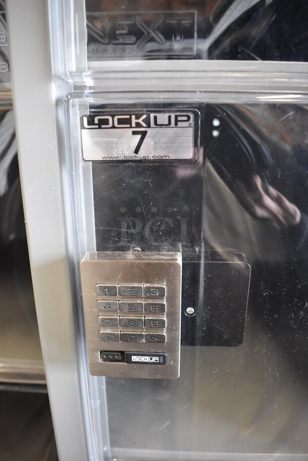 LockUp Gray Metal 6 Cubby Locker. 12x19x84 - Image 6 of 7