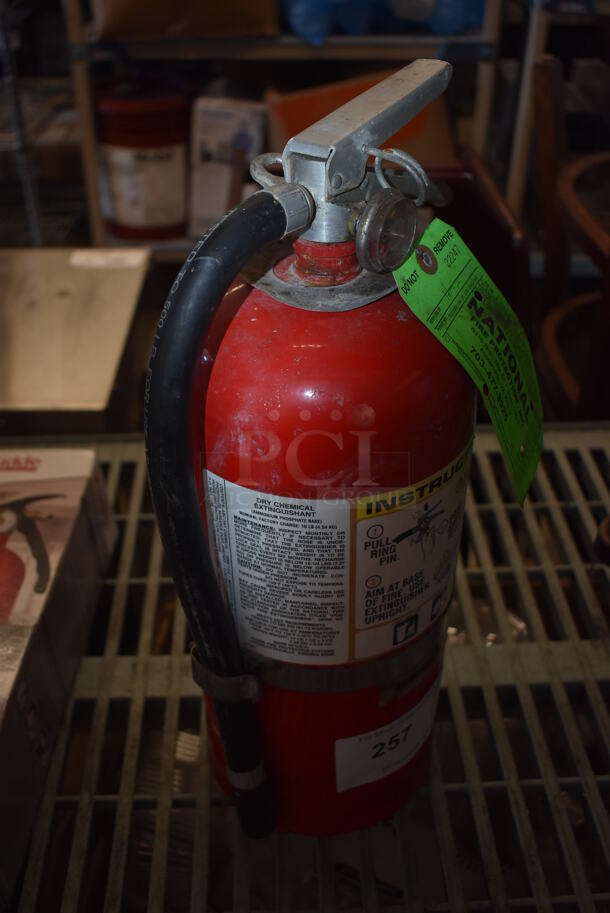 Fire Extinguisher. 7x6x17. Buyer Must Pick Up - We Will Not Ship This Item.  - Image 2 of 5