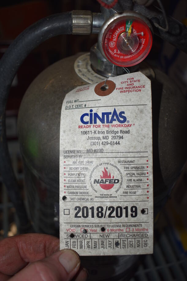 Badger Wet Chemical Fire Extinguisher. 9x8x21. Buyer Must Pick Up - We Will Not Ship This Item.  - Image 4 of 5