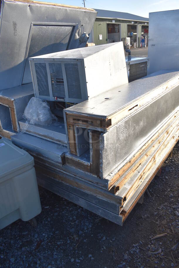 6'x8'x7' Walk In Box w/ Copeland RS64C2E-CAV-101 208/230 Volt, 1 Phase Compressor and Witt SFE046LD 208-230 Volt, 1 Phase Condenser. No Floor. - Image 5 of 10