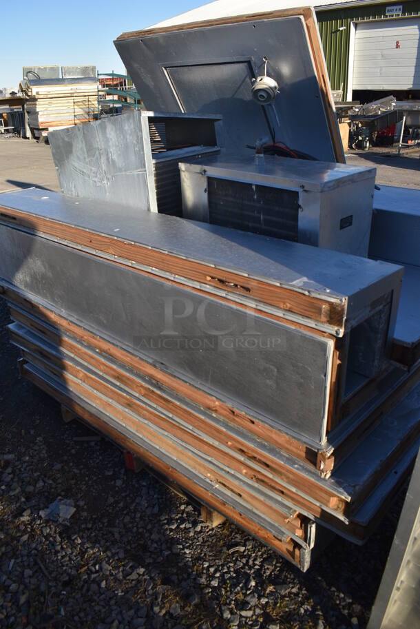 6'x8'x7' Walk In Box w/ Copeland RS64C2E-CAV-101 208/230 Volt, 1 Phase Compressor and Witt SFE046LD 208-230 Volt, 1 Phase Condenser. No Floor. - Image 6 of 10