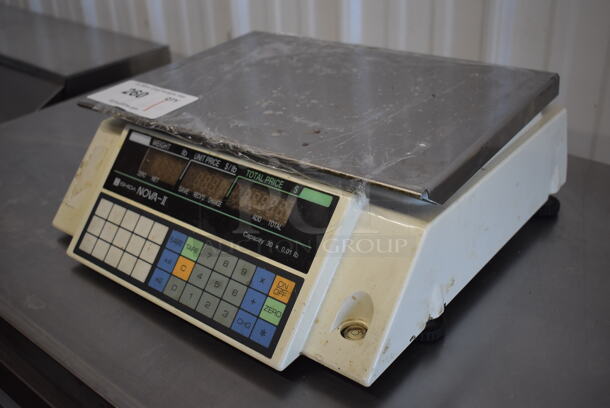 Ishida NOVA-II Metal Commercial Countertop Food Portioning Scale. 120 Volts, 1 Phase. 14x16x5. Tested and Working! - Image 2 of 7