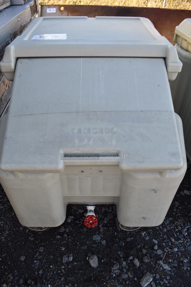 Cambro Poly Portable Ice Bin on Commercial Casters. 23x32x29 - Image 1 of 6